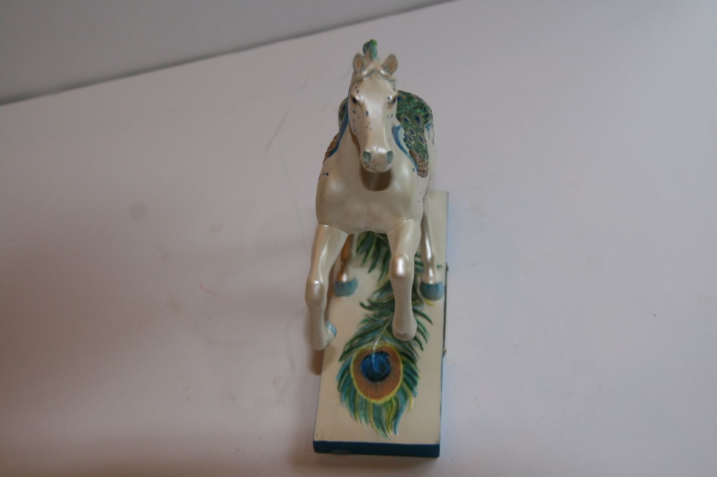 Enesco The Trail of Painted Ponies Appaloosa Peacock Figurine