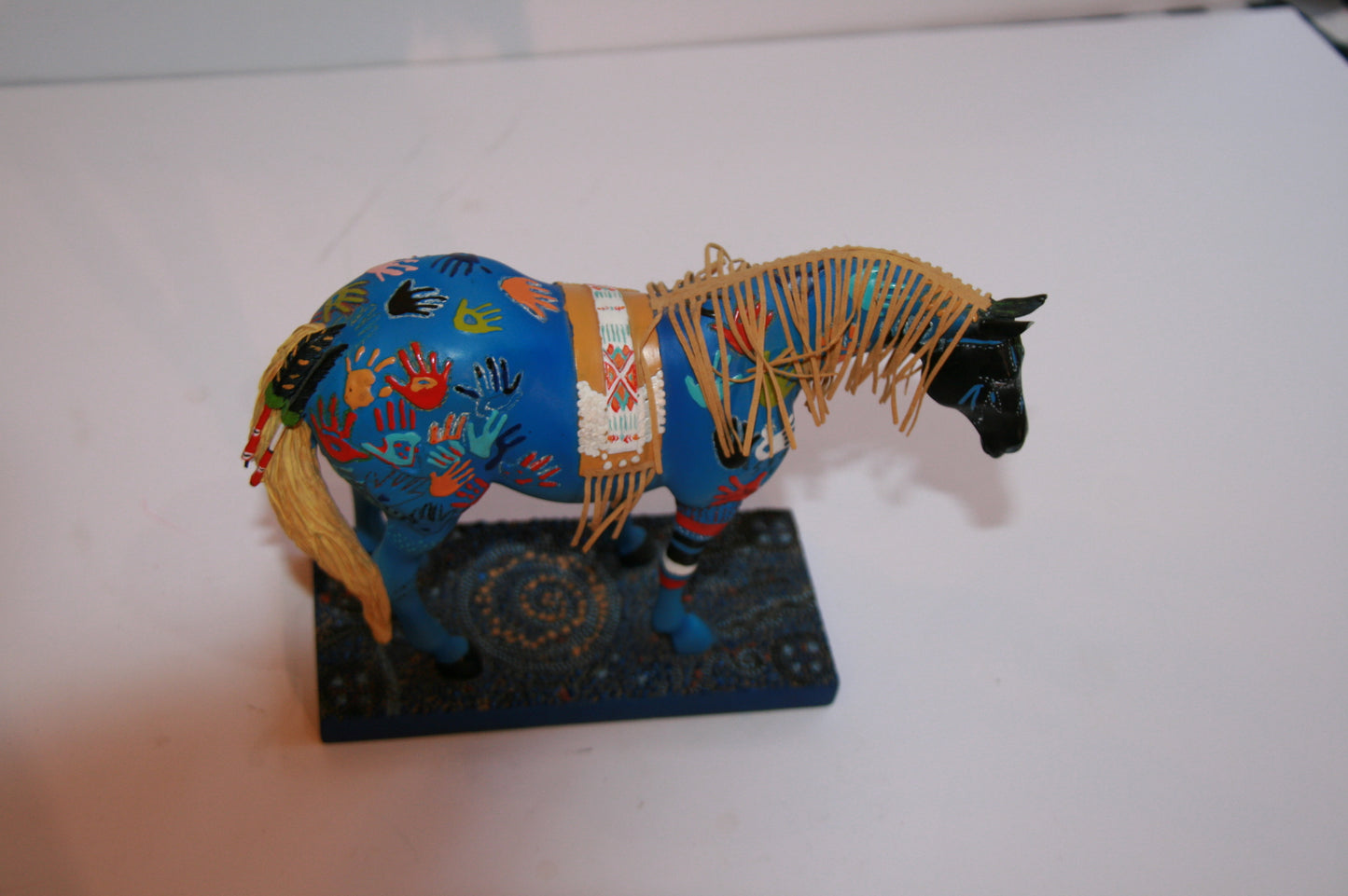 Enesco The Trail of Painted Ponies Blue Medicine Figurine