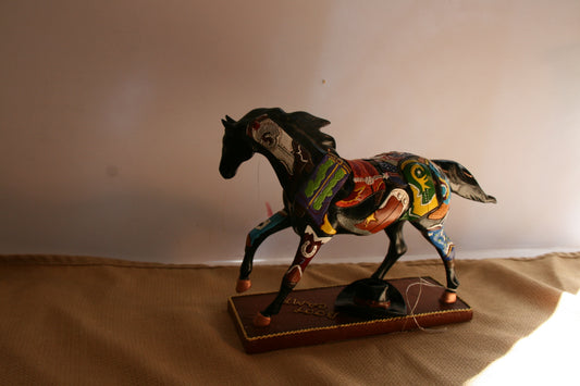 Enesco The Trail of Painted Ponies Boot Camp Pony Figurine