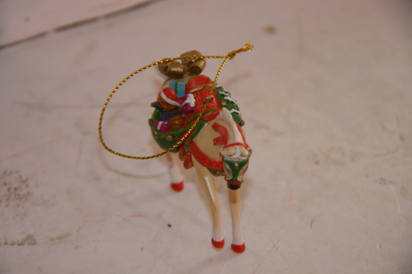 Enesco The Trail of Painted Ponies Christmas Delivery Ornament