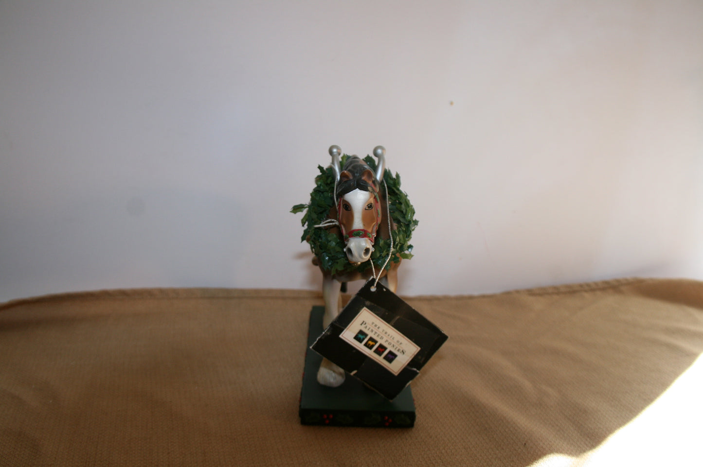 Enesco The Trail of Painted Ponies Christmas Clydesdale  Figurine