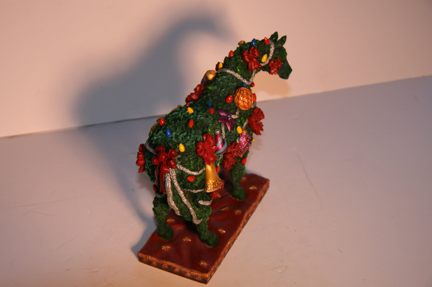 Enesco The Trail of Painted Ponies Deck the Halls Figurine