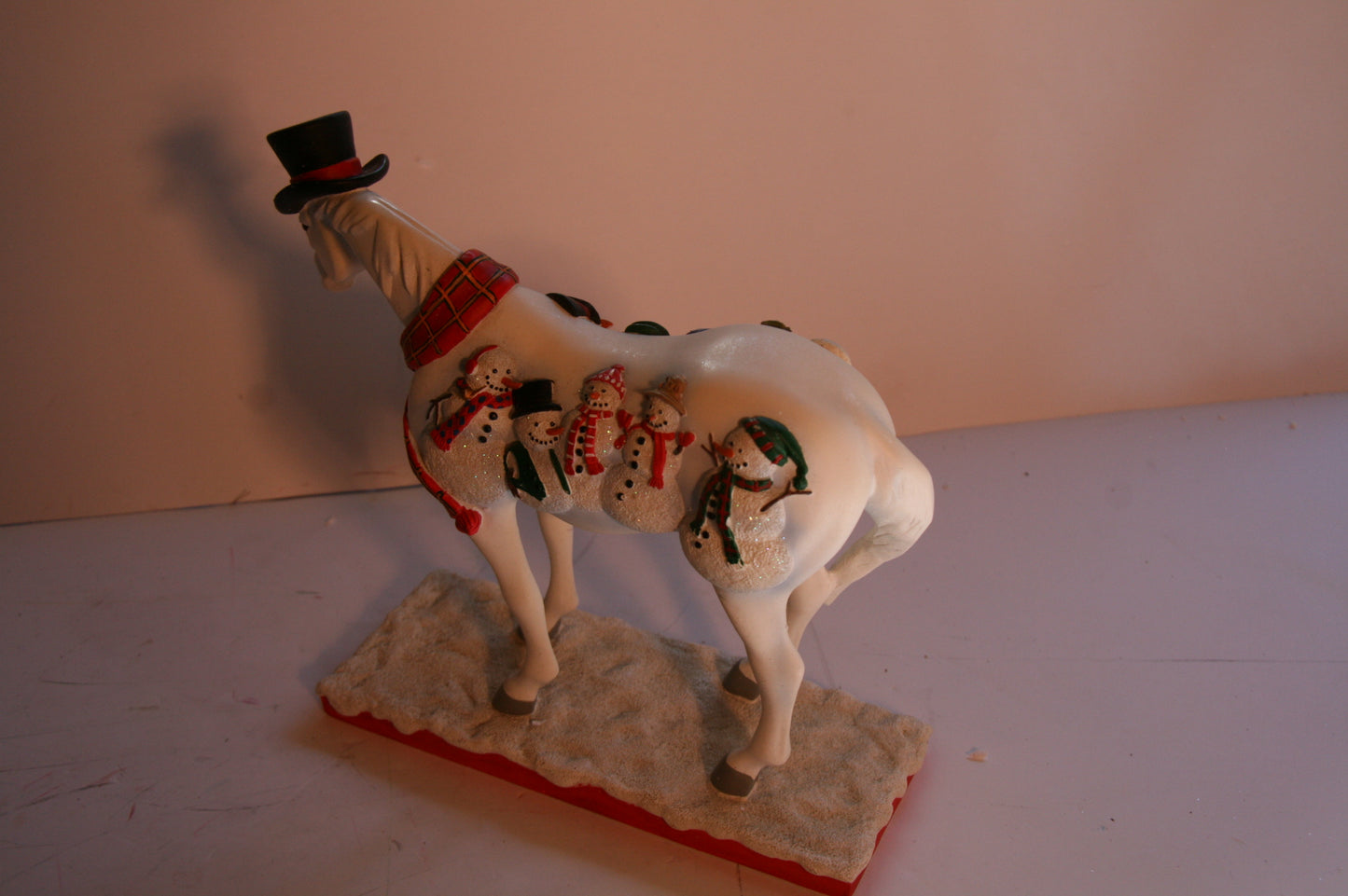 Enesco The Trail of Painted Ponies Frosty Figurine