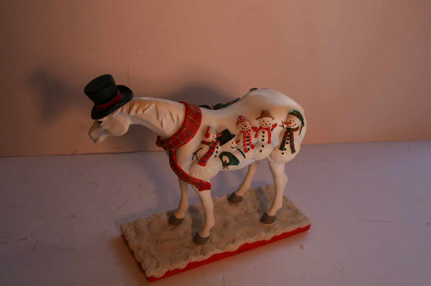 Enesco The Trail of Painted Ponies Frosty Figurine