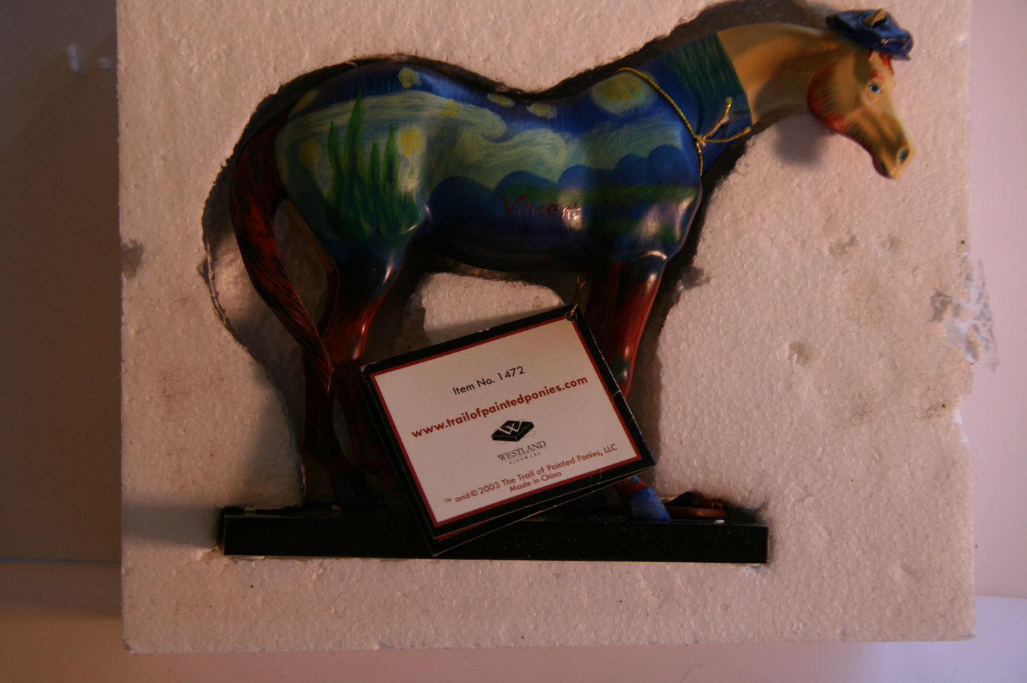 Enesco The Trail of Painted Ponies Go Van Gough Figurine