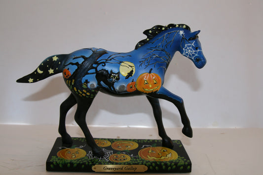 Enesco The Trail of Painted Ponies Graveyard Gallop Figurine