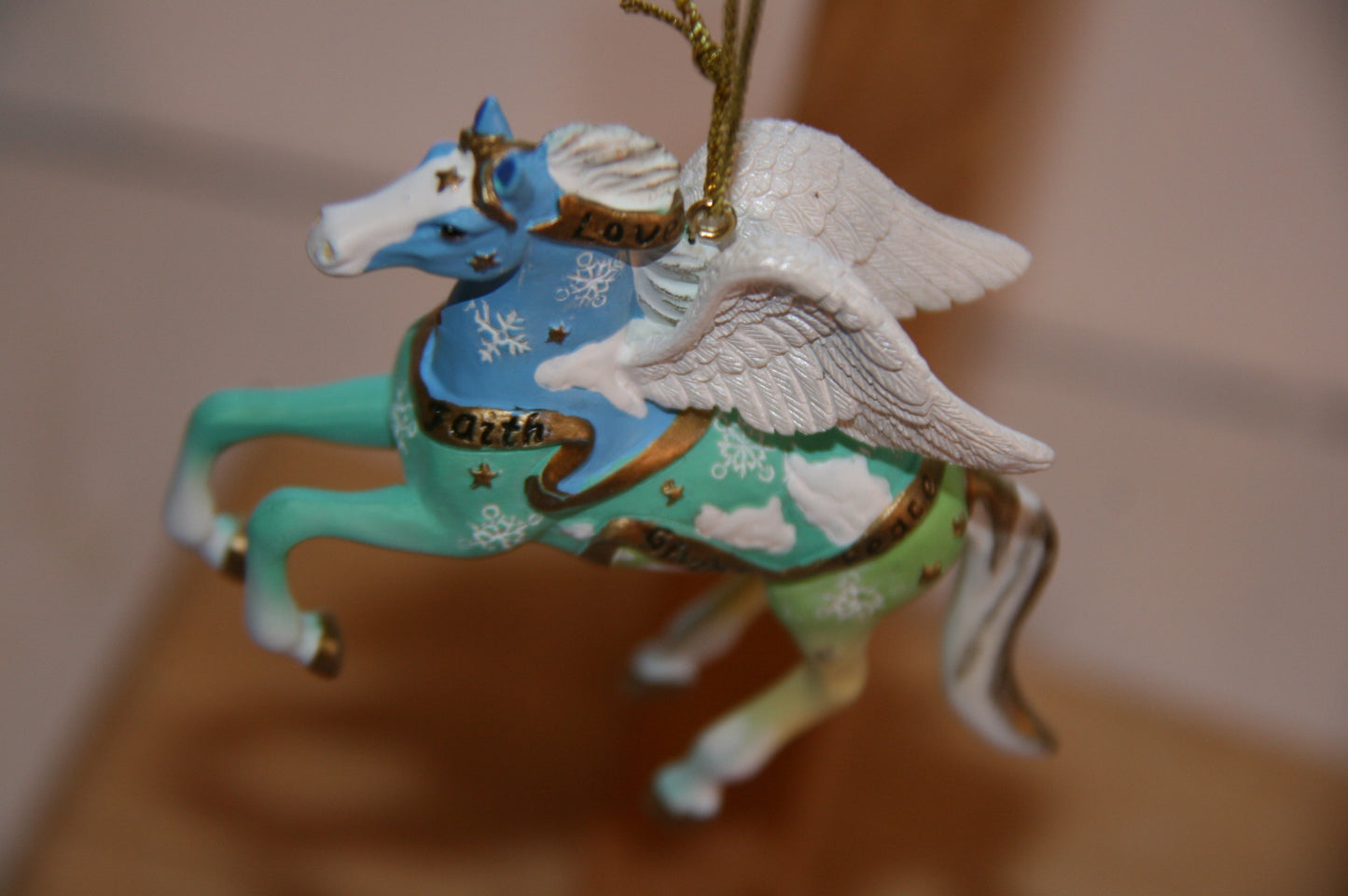 Enesco The Trail of Painted Ponies Guardian Angel Ornament