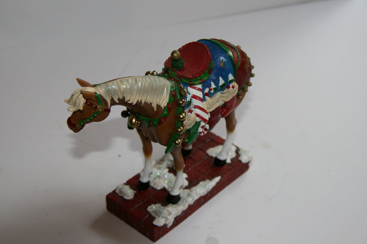 Enesco The Trail of Painted Ponies Happy Holidays Figurine