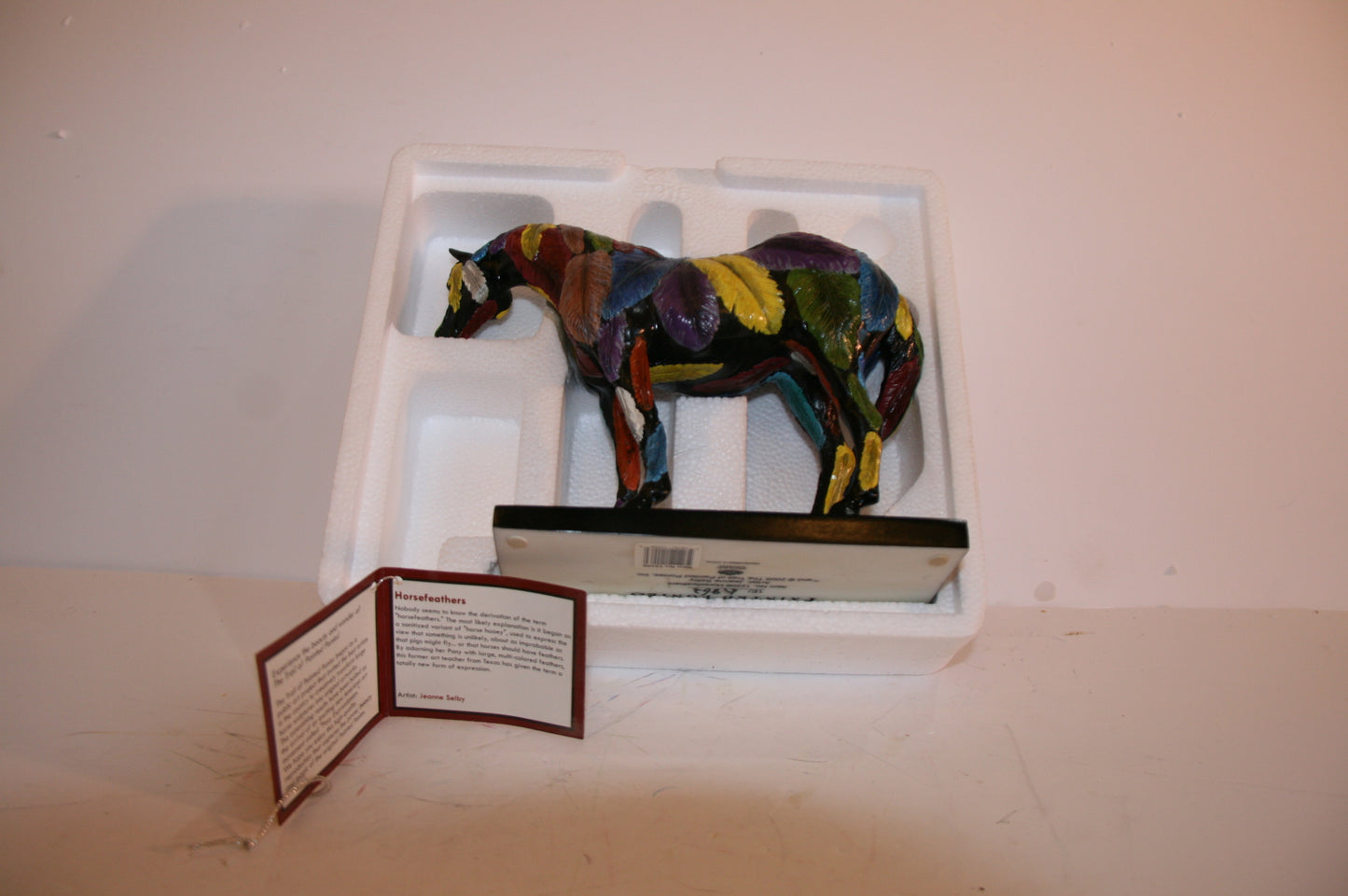 Enesco The Trail of Painted Ponies Horsefeathers Figurine