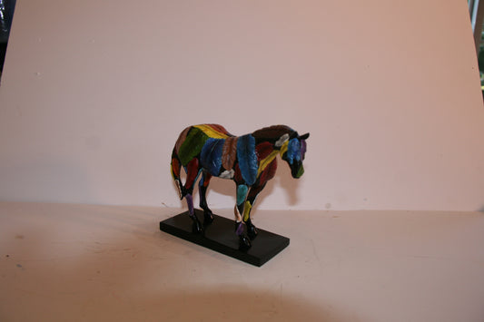 Enesco The Trail of Painted Ponies Horsefeathers Figurine