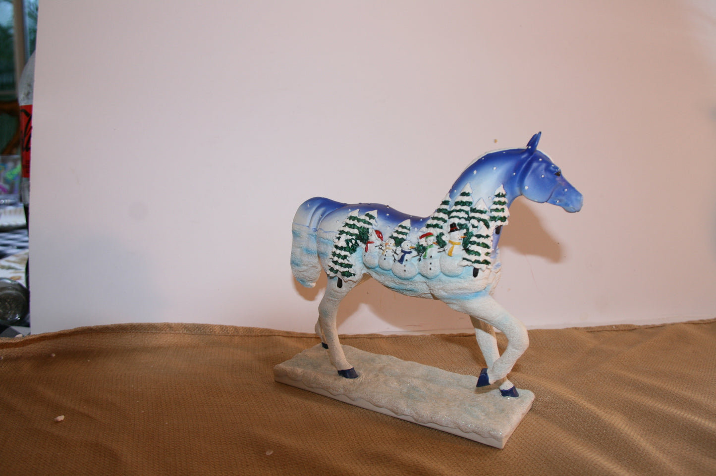 Enesco The Trail of Painted Ponies Let It Snow Figurine