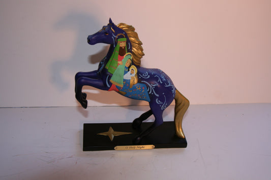 Enesco The Trail of Painted Ponies O Holy Night Figurine