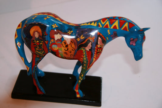 Enesco The Trail of Painted Ponies On Common Ground Figurine