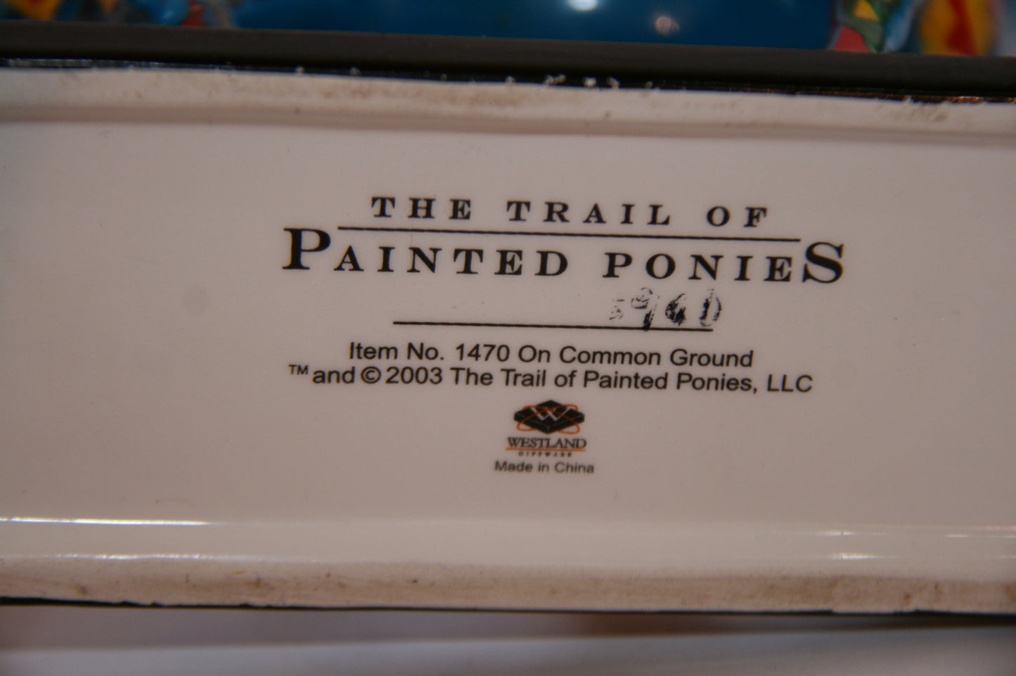 Enesco The Trail of Painted Ponies On Common Ground Figurine