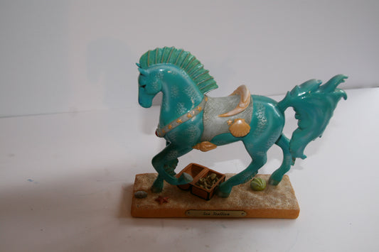 Enesco The Trail of Painted Ponies Sea Stallion Figurine