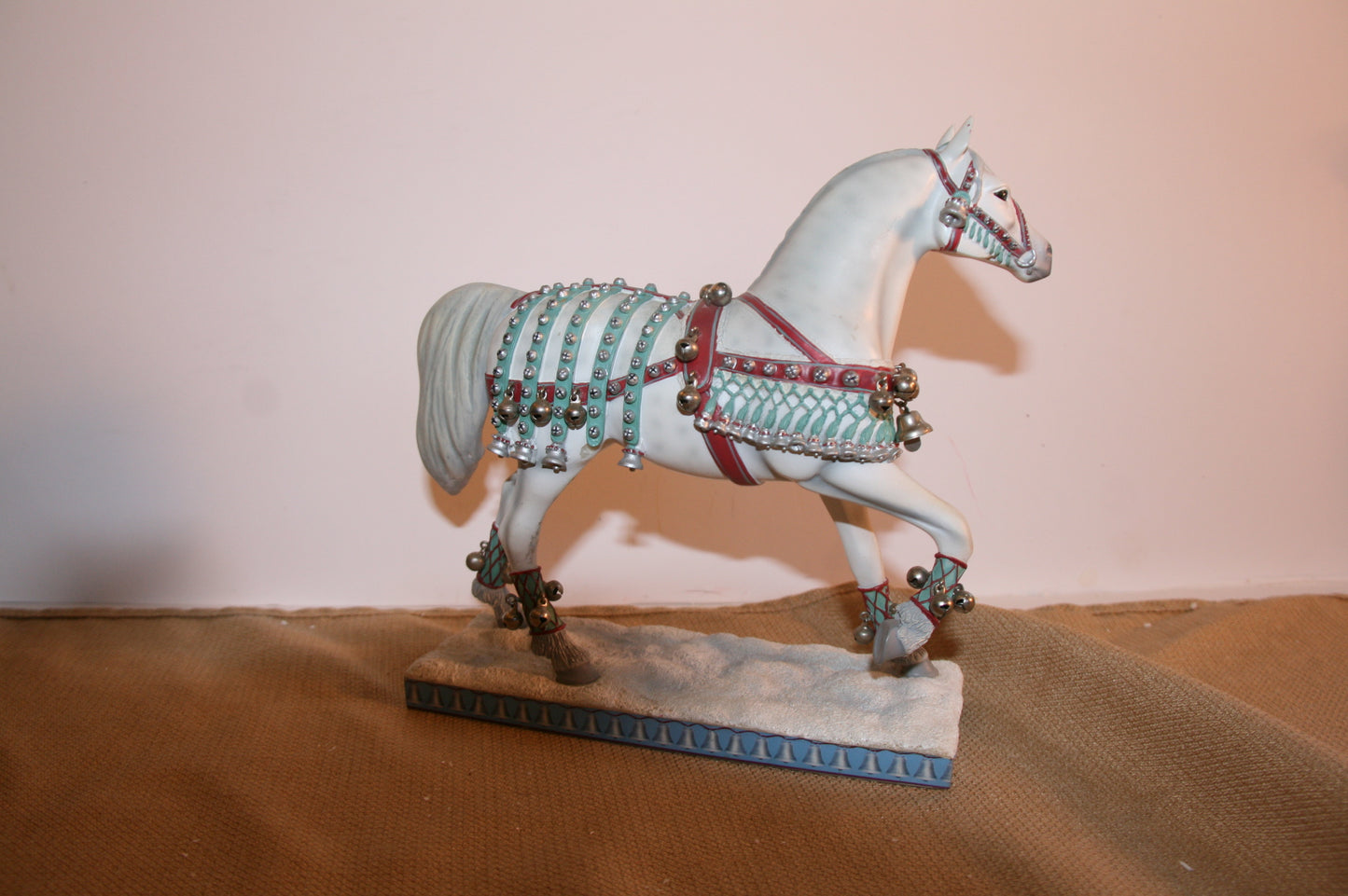 Enesco The Trail of Painted Ponies Silver Bells Figurine