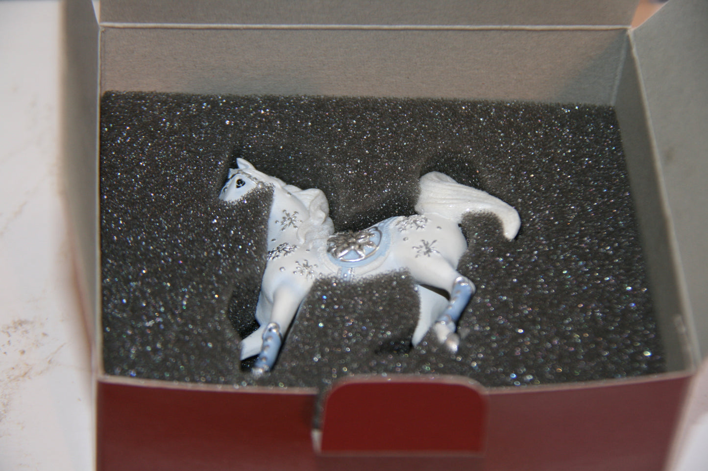 Enesco The Trail of Painted Ponies Snow Crystals Ornament