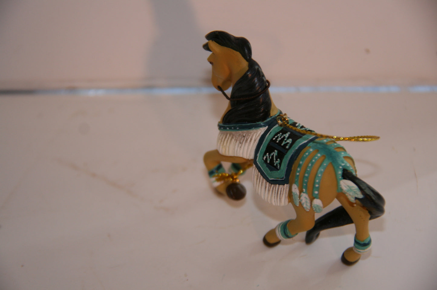 Enesco The Trail of Painted Ponies Turquoise Princess Ornament