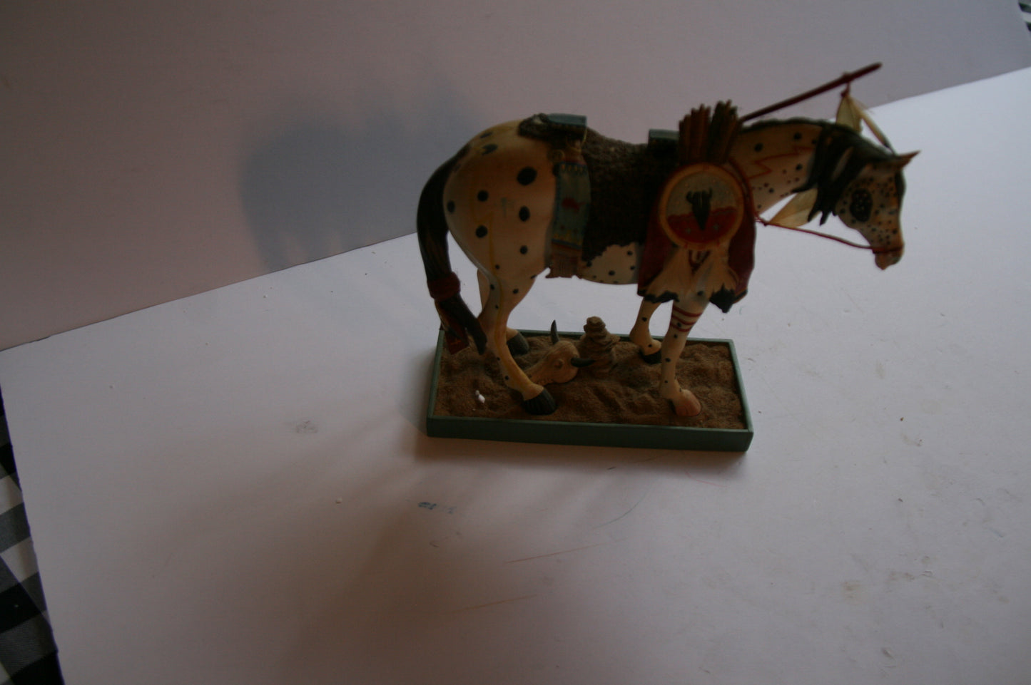 Enesco The Trail of Painted Ponies War Pony Figurine