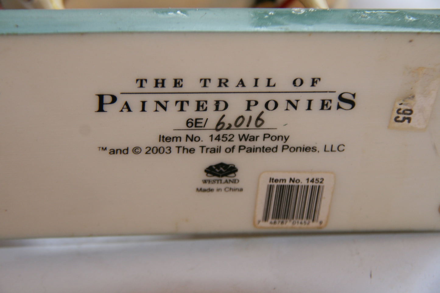 Enesco The Trail of Painted Ponies War Pony Figurine