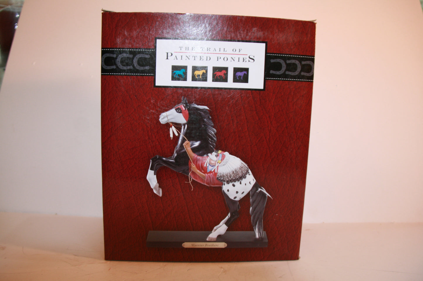 Enesco The Trail of Painted Ponies Warrior Brothers Figurine