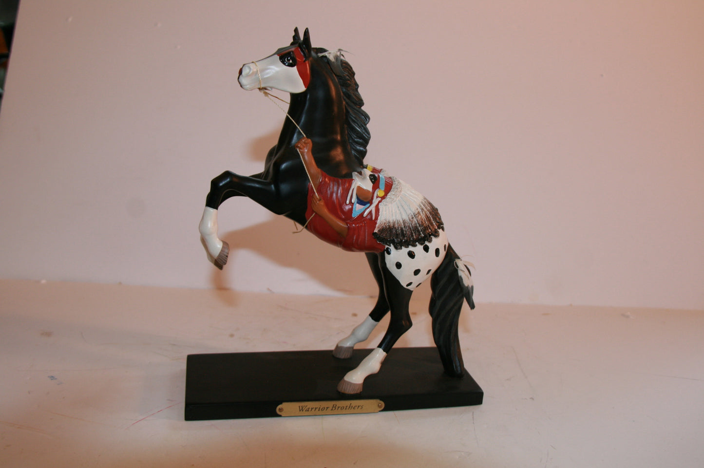 Enesco The Trail of Painted Ponies Warrior Brothers Figurine