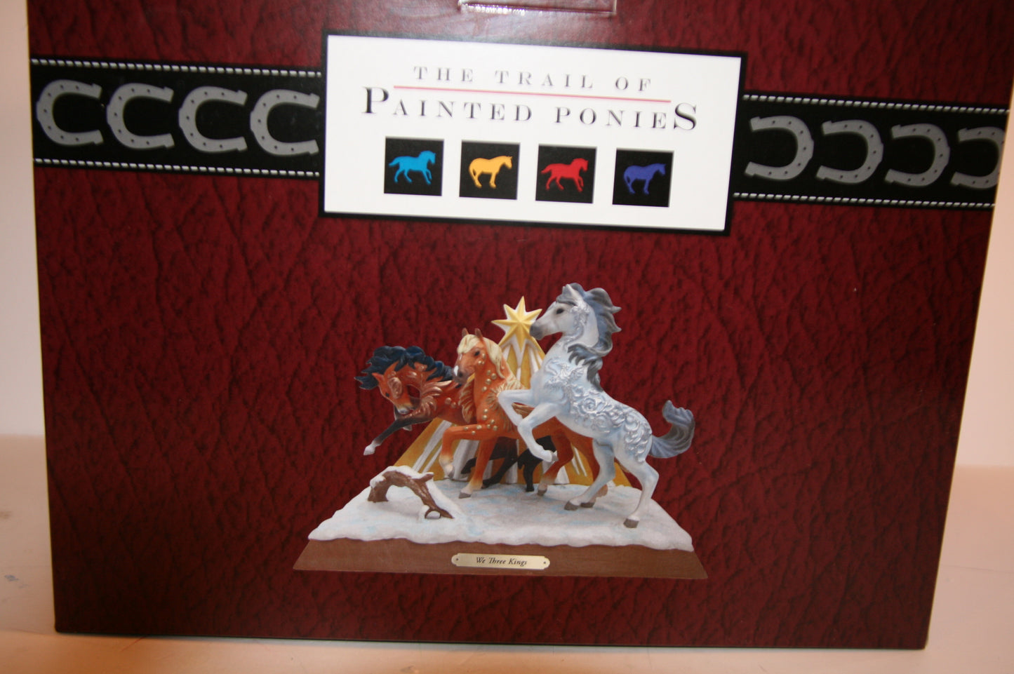 Enesco The Trail of Painted Ponies We Three Kings Figurine