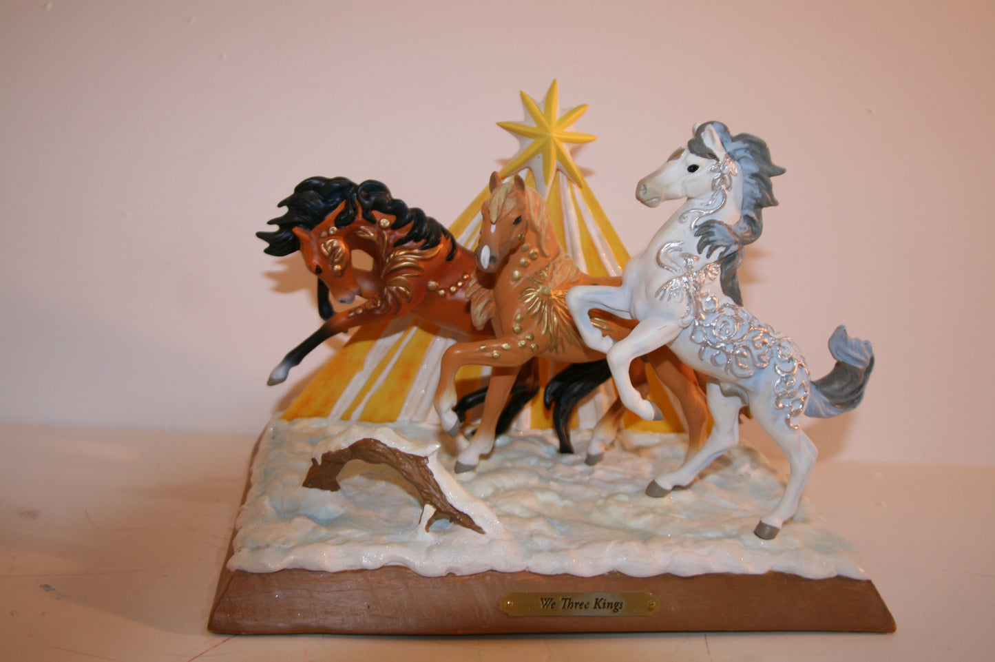 Enesco The Trail of Painted Ponies We Three Kings Figurine