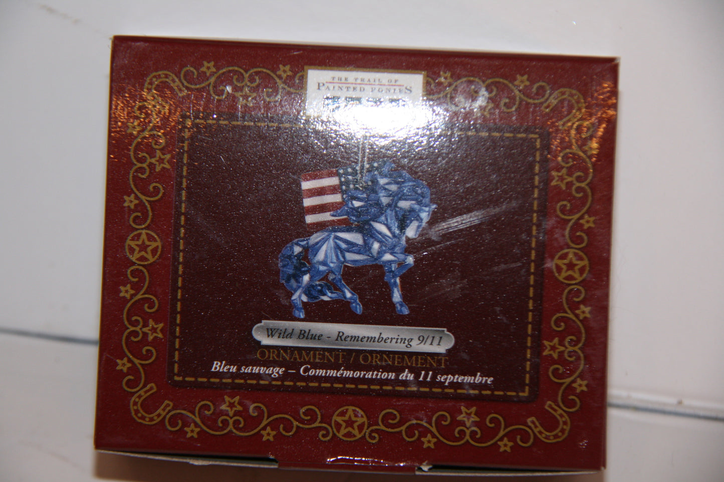 Enesco The Trail of Painted Ponies Wild Blue Ornament