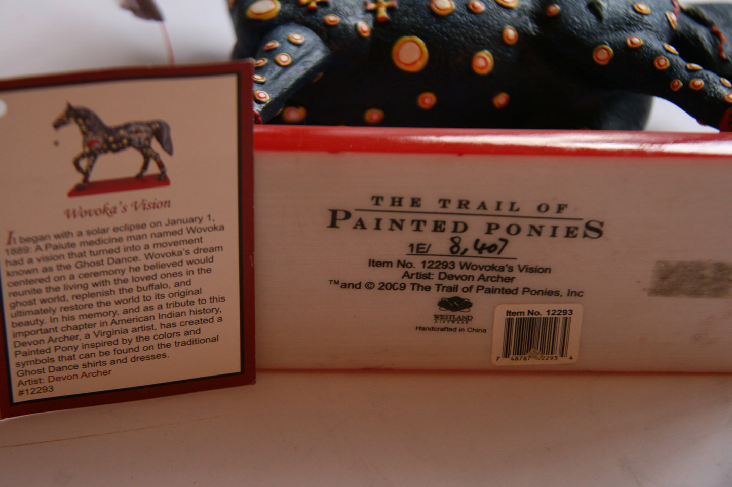 Enesco The Trail of Painted Ponies Wovoka's Vision Figurine